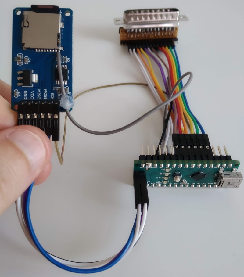 Assemebled unconnected